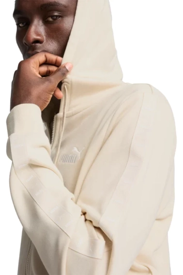 Толстовка ESS TAPE Full-Zip Hoodie 68467887 Puma L Кремовый 68467887 фото 3 — интернет-магазин Tapok