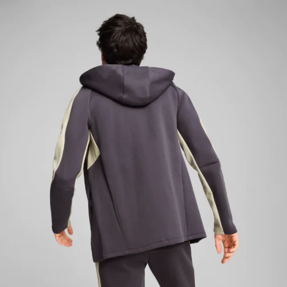 Толстовка EVOSTRIPE Full-Zip Hoodie 68170069 Puma L Темно-сірий 68170069 фото 2 — інтернет-магазин Tapok