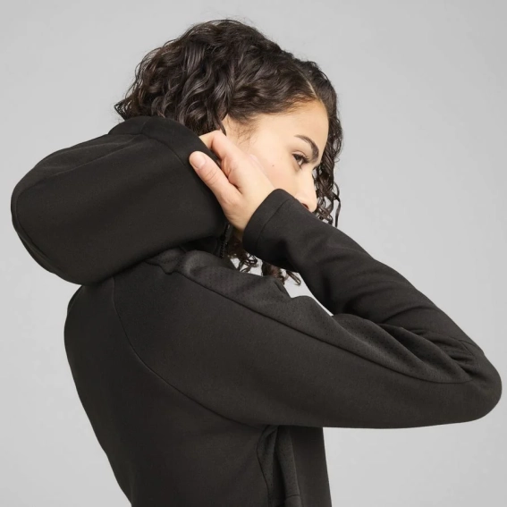 Толстовка EVOSTRIPE Full-Zip Hoodie 68505001 Puma L Черный 68505001 фото 3 — интернет-магазин Tapok