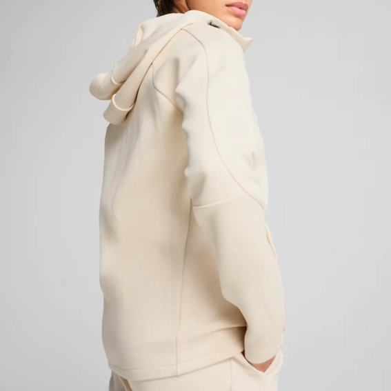Толстовка EVOSTRIPE Full-Zip Hoodie 68505087 Puma L Бежевый 68505087 фото 4 — интернет-магазин Tapok
