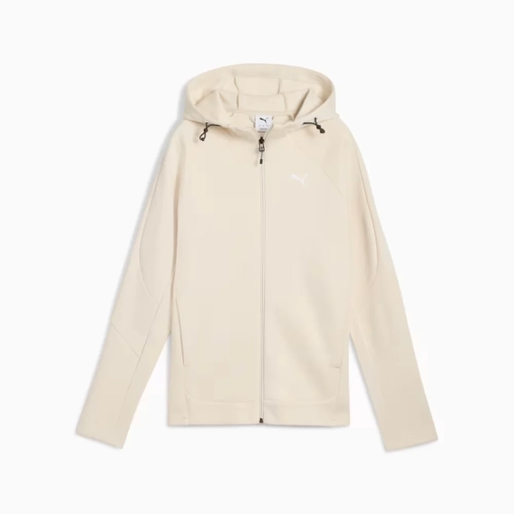 Толстовка EVOSTRIPE Full-Zip Hoodie 68505087 Puma L Бежевый 68505087 фото 5 — интернет-магазин Tapok