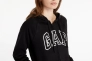 Толстовка FULLZIP LOGO HOODIE 463503-02 GAP S Чорний 463503-02 Фото 4