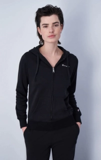 Толстовка hooded full zip sweatshirt 117115-KK001 Champion M Чорний 117115-KK001