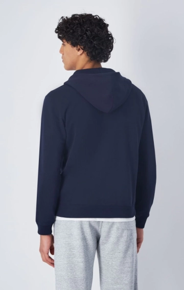 Толстовка hooded full zip sweatshirt 219837-BS501 Champion M Темно-синий 219837-BS501 фото 2 — интернет-магазин Tapok