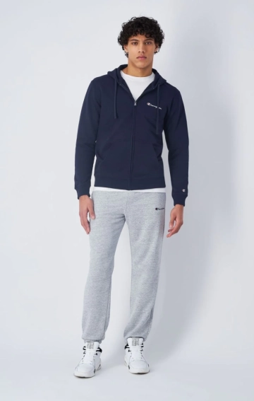 Толстовка hooded full zip sweatshirt 219837-BS501 Champion M Темно-синий 219837-BS501 фото 3 — интернет-магазин Tapok