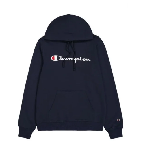Толстовка HOODED SWEATSHIRT 220253-BS501 Champion L Темно-синий 220253-BS501 фото 4 — интернет-магазин Tapok