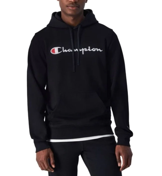 Толстовка HOODED SWEATSHIRT 220253-KK001 Champion L Черный 220253-KK001 фото 1 — интернет-магазин Tapok
