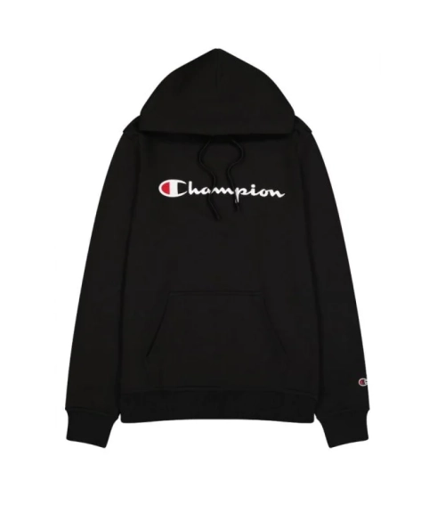 Толстовка HOODED SWEATSHIRT 220253-KK001 Champion L Черный 220253-KK001 фото 4 — интернет-магазин Tapok