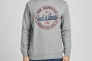 Толстовка JJBRAT SWEAT CREW NECK 12201404-Light Grey Melange-Print:Navy Blazer Jack&amp;Jones XXL Серый 12201404-Light Grey Melan Фото 1