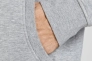 Толстовка JJBRAT SWEAT HOOD 12201406-Light Grey Melange-Print:Navy Blazer. Tru Jack&Jones L Сірий 12201406-Light Grey Melan Фото 4