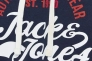Толстовка JJBRAT SWEAT HOOD 12201406-Navy Blazer-Print:True Red. White Jack&amp;Jones S Темно-синий 12201406-Navy Blazer-Prin Фото 3