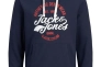 Толстовка JJBRAT SWEAT HOOD 12201406-Navy Blazer-Print:True Red. White Jack&amp;Jones S Темно-синий 12201406-Navy Blazer-Prin Фото 5