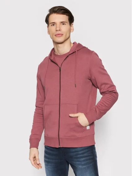Толстовка JJEBASIC SWEAT ZIP HOOD NOOS 12181901-Hawthorn Rose-Fit:REG Jack&amp;Jones XXL Розовый 12181901-Hawthorn Rose-Fi фото 1 — интернет-магазин Tapok