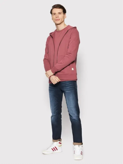 Толстовка JJEBASIC SWEAT ZIP HOOD NOOS 12181901-Hawthorn Rose-Fit:REG Jack&amp;Jones XXL Розовый 12181901-Hawthorn Rose-Fi фото 4 — интернет-магазин Tapok