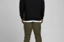 Толстовка JJEBASIC SWEAT ZIP HOOD NOOS PS 12182493-Black Jack&amp;Jones PLUS 2XL Черный 12182493-Black Фото 2