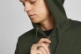 Толстовка JJESOFT BASIC SWEAT ZIP HOOD NOOS 12191895-Forest Night-Fit: REG FIT Jack&amp;Jones XXL Зеленый 12191895-Forest Night-Fit Фото 4