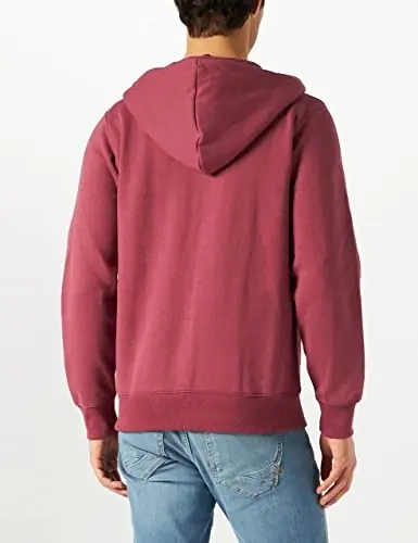 Толстовка JJESOFT BASIC SWEAT ZIP HOOD NOOS 12191895-Hawthorn Rose-Fit:REG FIT Jack&amp;Jones L Бордовый 12191895-Hawthorn Rose-Fi фото 3 — интернет-магазин Tapok