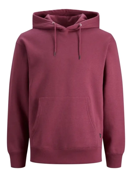 Толстовка JJESOFT SWEAT HOOD NOOS 12161145-Hawthorn Rose-Fit:Relaxed Jack&amp;Jones S Бордовый 12161145-Hawthorn Rose-Fi фото 5 — интернет-магазин Tapok