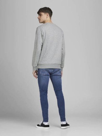 Толстовка JORMINISTRY SWEAT CREW NECK 12180410 Light Grey Melange Jack&amp;Jones XXL Серый 12180410LightGreyMela фото 3 — интернет-магазин Tapok