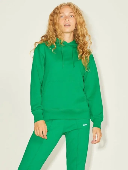 Толстовка JXANINA LS REL EVERY HOODIE NOOS 12200194-Jolly Green JJXX S Зелений 12200194-Jolly Green фото 1 — інтернет-магазин Tapok