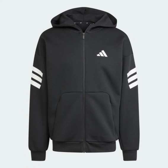 Толстовка M FI 3S FZ JD4827 Adidas L Чорний JD4827 фото 5 — інтернет-магазин Tapok