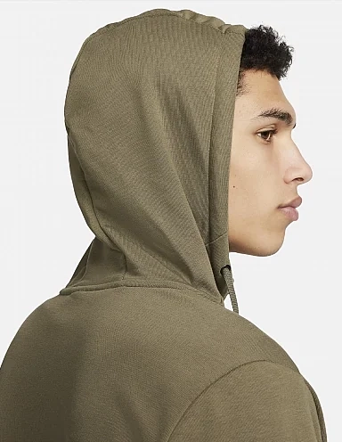 Женская толстовка M NK DF HDIE FZ FL CZ6376-222 Nike XL Хаки CZ6376-222 фото 5 — интернет-магазин Tapok