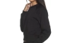 Толстовка ONLFEEL LIFE L/S RAGLAN O-NECK SWT 15234301-Black ONLY S Черный 15234301-Black Фото 2