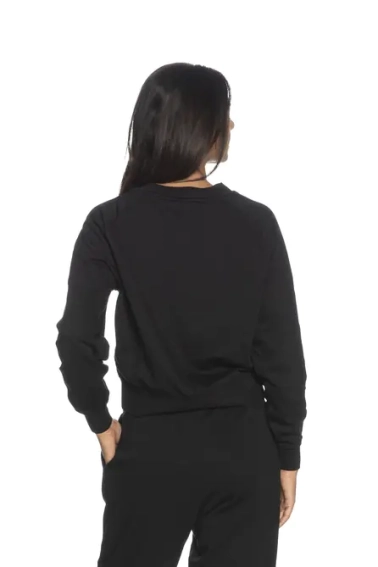 Толстовка ONLFEEL LIFE L/S RAGLAN O-NECK SWT 15234301-Black ONLY S Черный 15234301-Black фото 3 — интернет-магазин Tapok