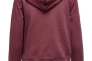 Толстовка ONLFEEL LIFE L/S ZIP HOOD SWT 15240765-Rose Brown ONLY M Бордовый 15240765-Rose Brown Фото 2