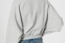 Толстовка ONLJENNIFER LIFE L/S O-NECK BOX SWT 15250226-Light Grey Melange-Print:FACE ONLY L Серый 15250226-Light Grey Melan Фото 2