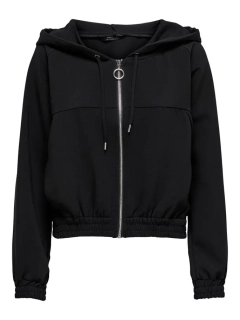 Толстовка ONLMARIYA L/S ZIP HOODIE PNT 15243731-Black ONLY L Чорний 15243731-Black
