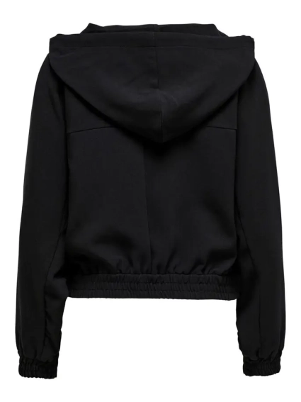Толстовка ONLMARIYA L/S ZIP HOODIE PNT 15243731-Black ONLY L Чорний 15243731-Black фото 2 — інтернет-магазин Tapok