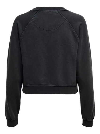 Толстовка ONLSMILEY LIFE L/S SWT 15232823 Black-SMILEY ONLY M Чорний 15232823Black-SMILEY фото 5 — інтернет-магазин Tapok