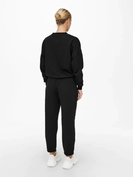 Толстовка ONLSQUARE L/S STRING O-NECK CC SWT 15234269-Black ONLY M Черный 15234269-Black фото 2 — интернет-магазин Tapok