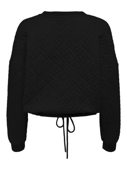 Толстовка ONLSQUARE L/S STRING O-NECK CC SWT 15234269-Black ONLY M Черный 15234269-Black фото 5 — интернет-магазин Tapok
