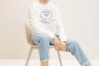 Толстовка printed crewneck sweater 1032929-10332 Tom Tailor L Белый 1032929-10332 Фото 3