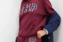 Толстовка PULLOVER LOGO HOODIE 463506-02 GAP L Бордовый 463506-02 Фото 1
