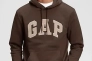 Толстовка PULLOVER LOGO HOODIE 738102-25 GAP S Коричневий 738102-25 Фото 1