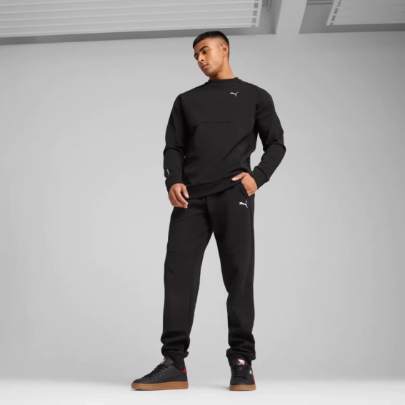 Толстовка PUMATECH Crew 68459901 Puma L Черный 68459901 фото 3 — интернет-магазин Tapok
