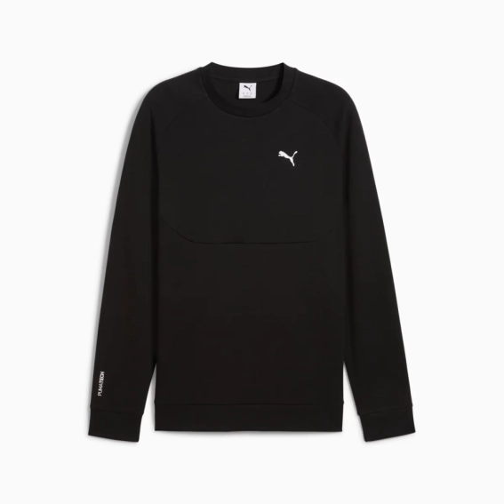 Толстовка PUMATECH Crew 68459901 Puma L Черный 68459901 фото 4 — интернет-магазин Tapok