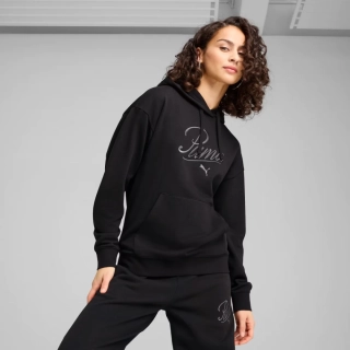 Толстовка SCRIPT Comfort Hoodie 68498301 Puma L Черный 68498301