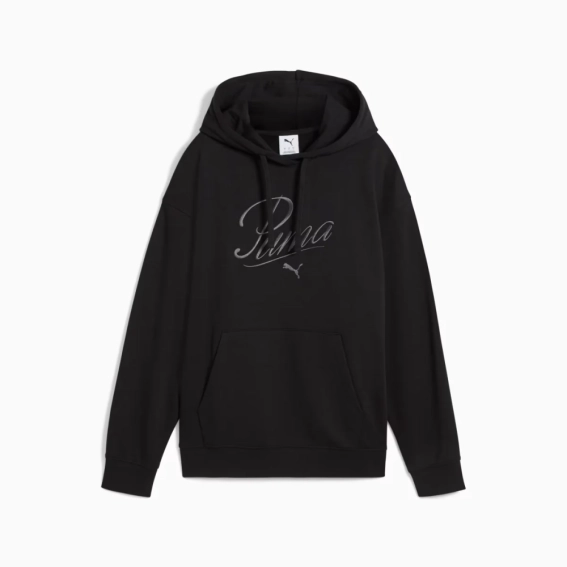 Толстовка SCRIPT Comfort Hoodie 68498301 Puma L Черный 68498301 фото 4 — интернет-магазин Tapok