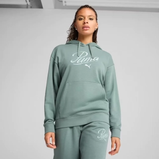 Толстовка SCRIPT Comfort Hoodie 68498330 Puma L Зеленый 68498330