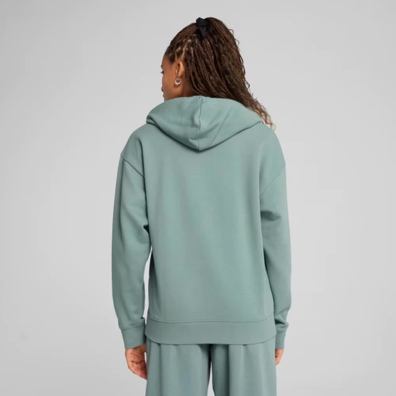 Толстовка SCRIPT Comfort Hoodie 68498330 Puma L Зеленый 68498330 фото 2 — интернет-магазин Tapok