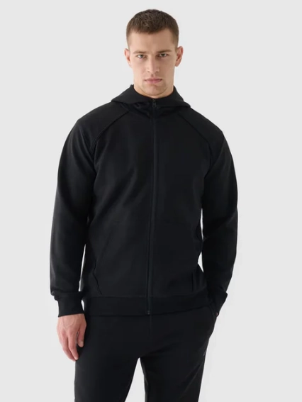 Толстовка Sweatshirt M1256 4FWAW24TSWSM1256-20S 4F 2XL Чорний 4FWAW24TSWSM1256-20S фото 1 — інтернет-магазин Tapok