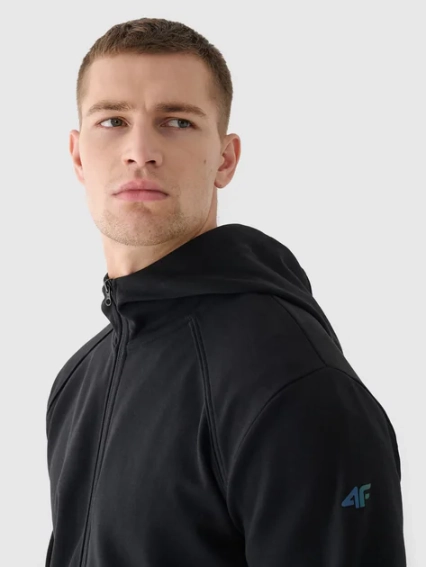 Толстовка Sweatshirt M1256 4FWAW24TSWSM1256-20S 4F 2XL Чорний 4FWAW24TSWSM1256-20S фото 3 — інтернет-магазин Tapok