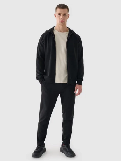 Толстовка Sweatshirt M1256 4FWAW24TSWSM1256-20S 4F 2XL Чорний 4FWAW24TSWSM1256-20S фото 4 — інтернет-магазин Tapok