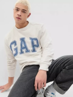 Толстовка V-SP 23 INTX LOGO DB CREW 561835-01 GAP XL Білий 561835-01