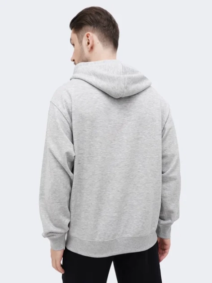 Толстовка на блискавці Stacked Logo MJ41501AG New Balance L Сірий MJ41501AG фото 2 — інтернет-магазин Tapok