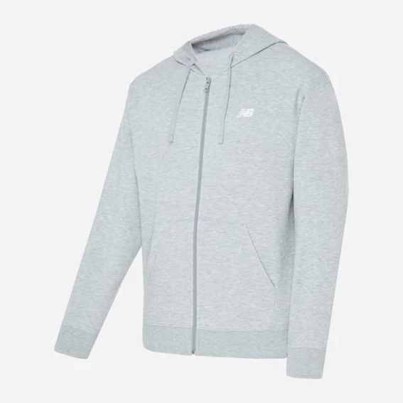 Толстовка на блискавці Stacked Logo MJ41501AG New Balance L Сірий MJ41501AG фото 5 — інтернет-магазин Tapok